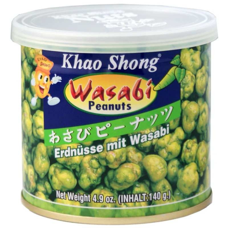 Khao Shong Peanuts With Wasabi 140gm