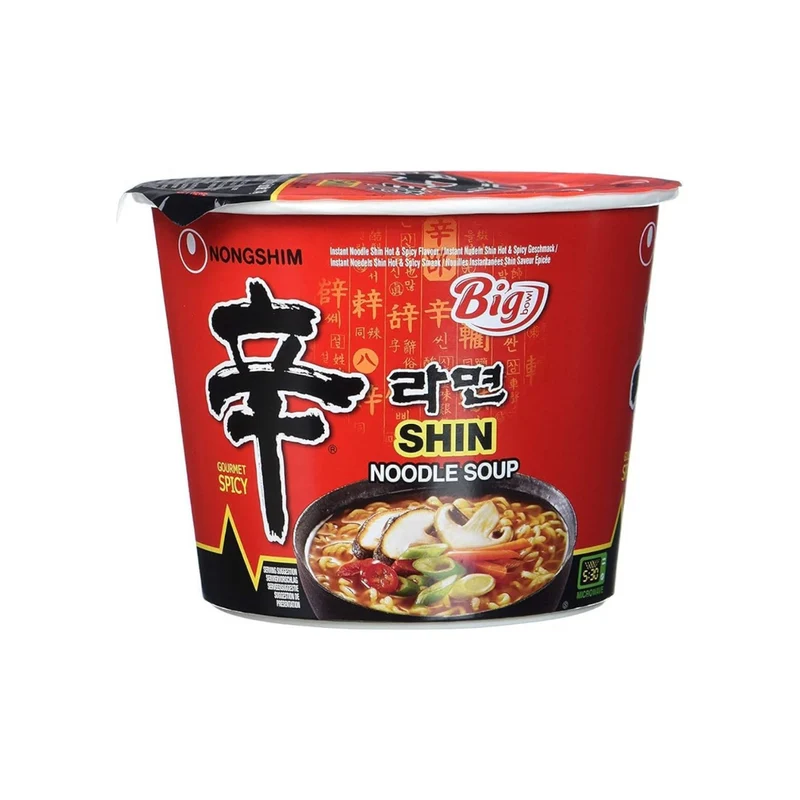 Nongshim Big Bowl Noodles - Gourmet Spicy 114gm