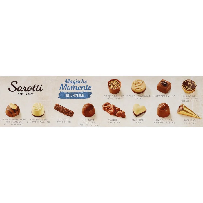 Sarotti Magische Momente Helle Pralinen 210g / 7.4oz