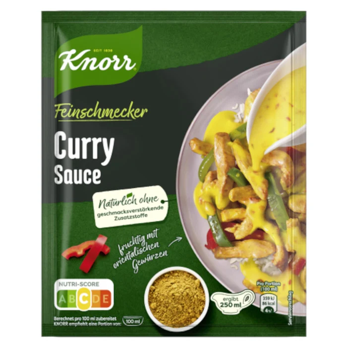 Knorr Feinschmecker Curry Sauce