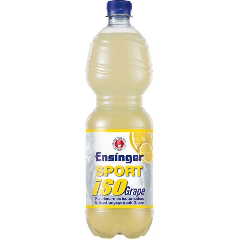Ensinger Sport Iso Grape PET 9x 1 Liter (MEHRWEG)