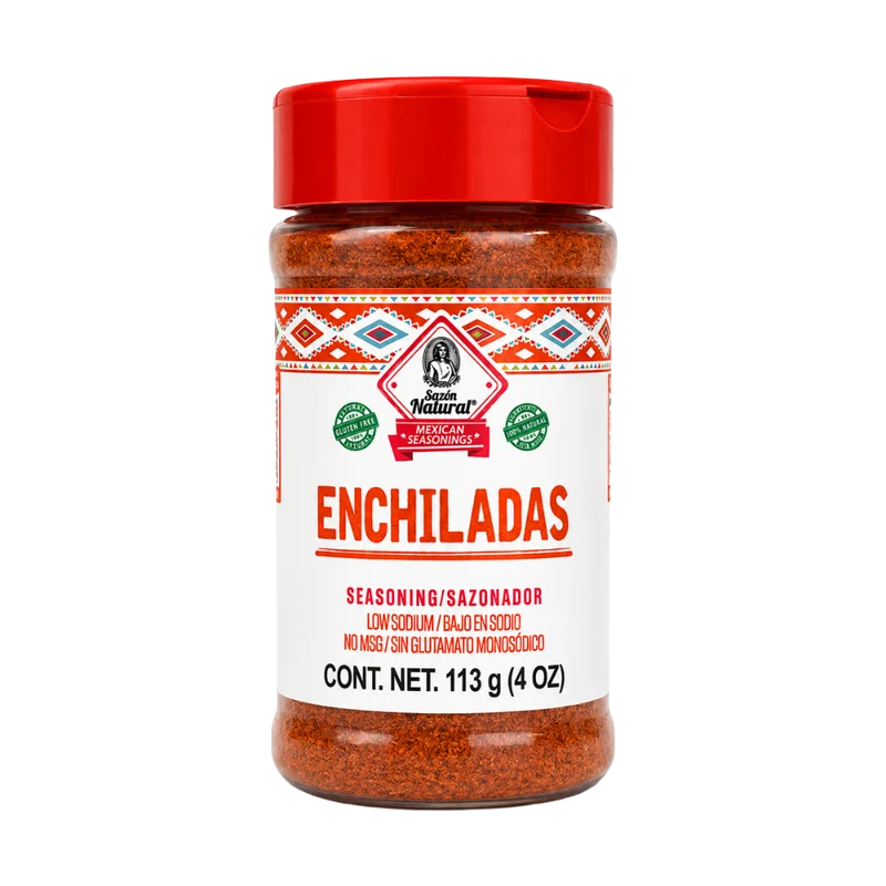 Sazón Natural Seasoning Mix – Enchiladas 113gm