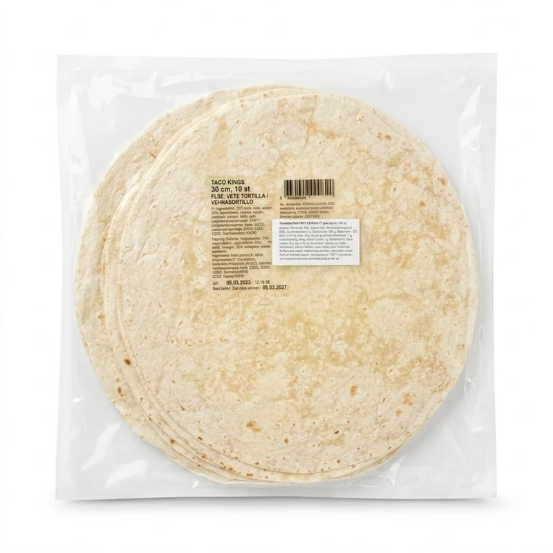 Yora Ab (Mexalia) - Wheat Tortillas 10 x 110gm (30cm) 1.1kg