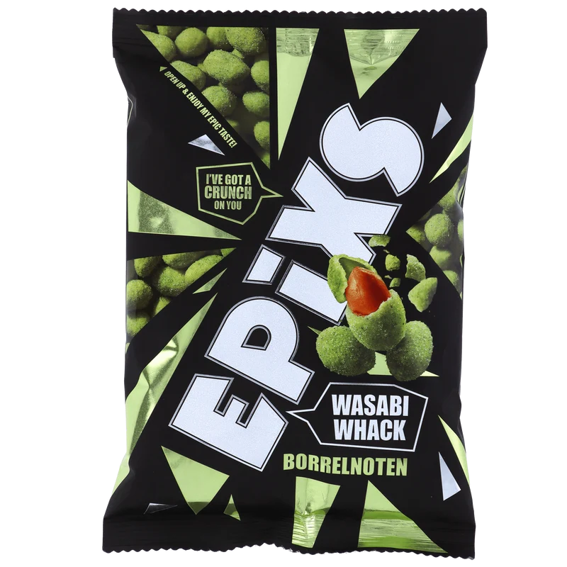 Epixs Borrelnoten wasabi