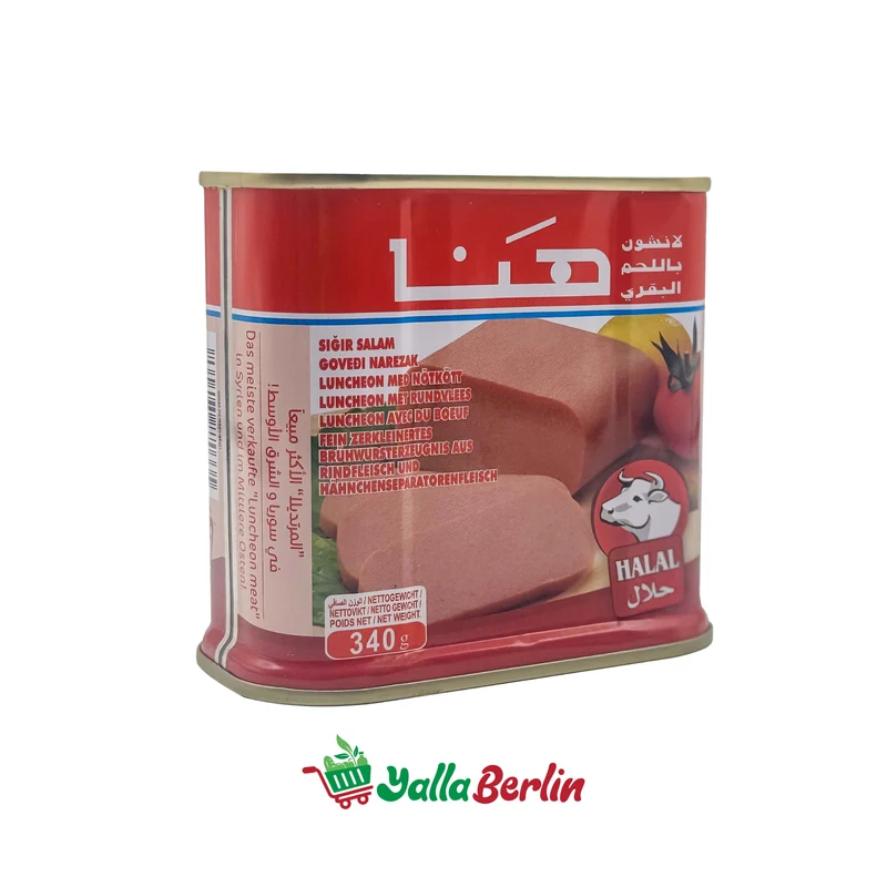 HANA LUNCHEON FLEISCH RINDFLEISCH (340 Gr)
