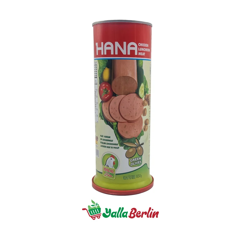 HANA HUHN LUNCHEON FLEISCH MIT OLIEVEN (830 Gr)
