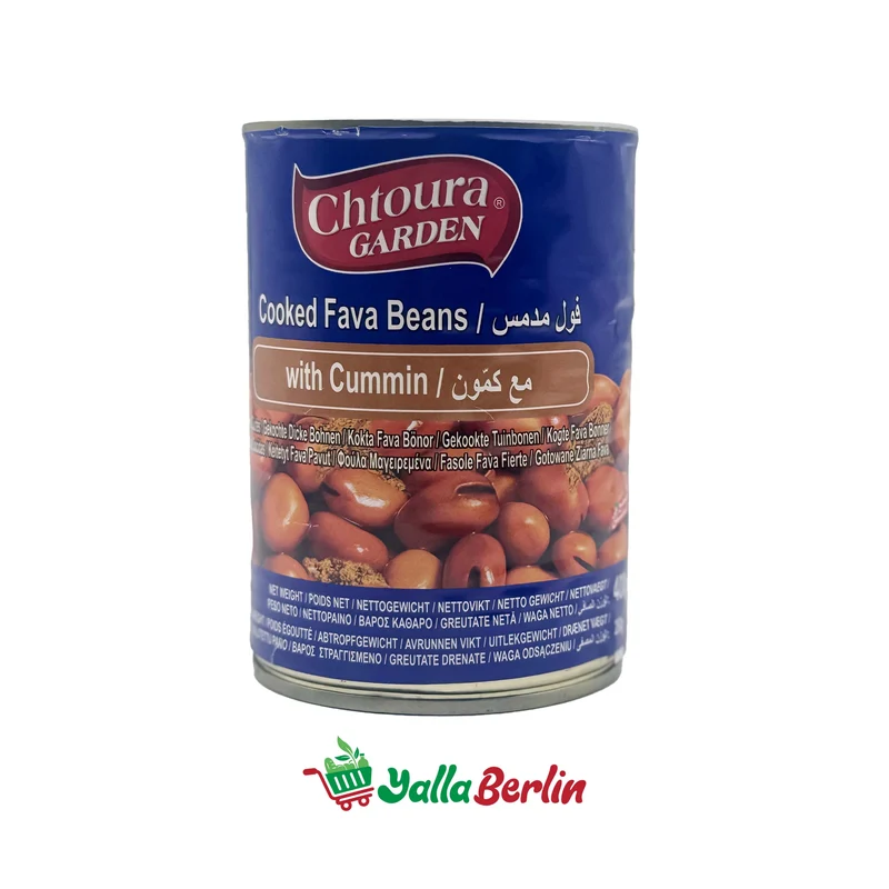 CHTOURA GARDEN GEDÜNSTETE BOHNEN MIT KÜMMEL (260 Gr Netto)