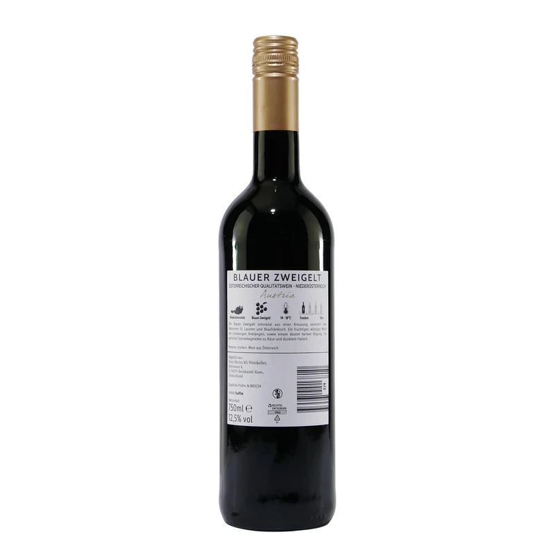 Mertes Blauer Zweigelt Austria -trocken- (6 x 0,75L)
