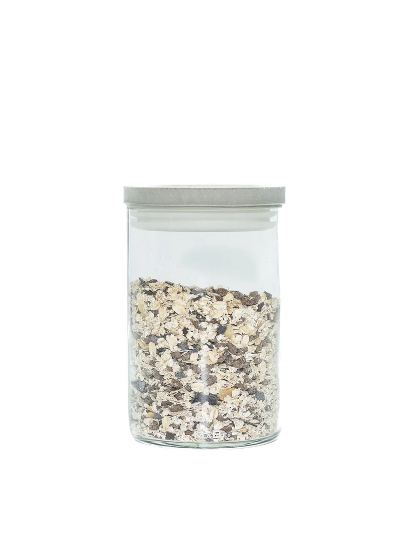 Vorrats Glas aus 3l Flasche - Nachhaltiges Geschenk für Pasta und Co - B2B