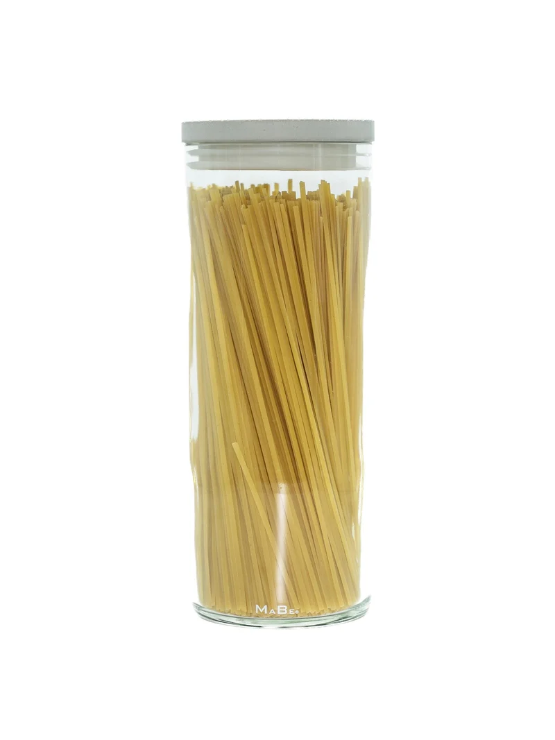 Vorrats Glas aus 3l Flasche - Nachhaltiges Geschenk für Pasta und Co - B2B