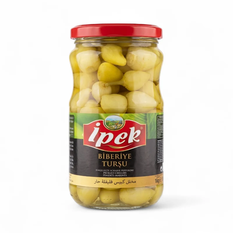 Ipek - Biberiye Turşusu (Eingelegte Scharfe Pepperoni) 370gm