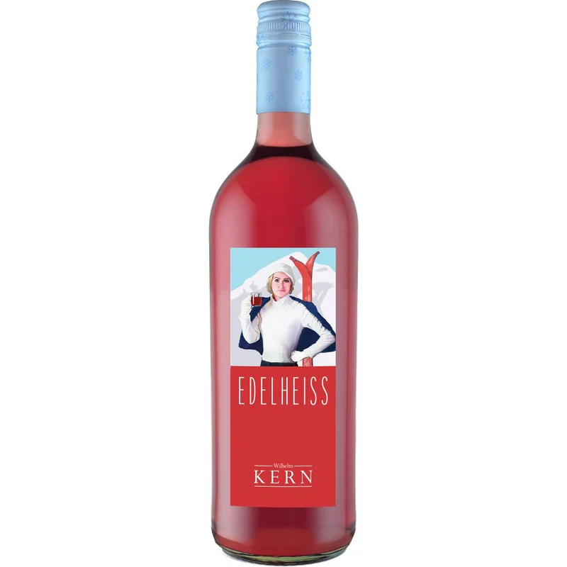 KERN Weine Edelheiss Rosé Linie Glühwein lieblich 1 Liter