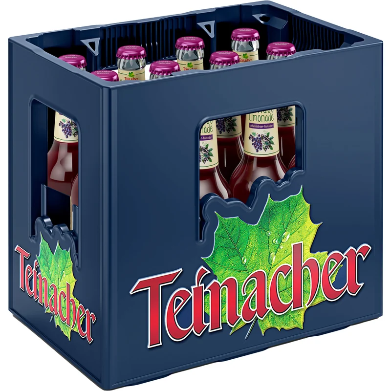 Teinacher Genuss-Limo Johannisbeer-Holunder 12x 0,33 Liter (MEHRWEG)