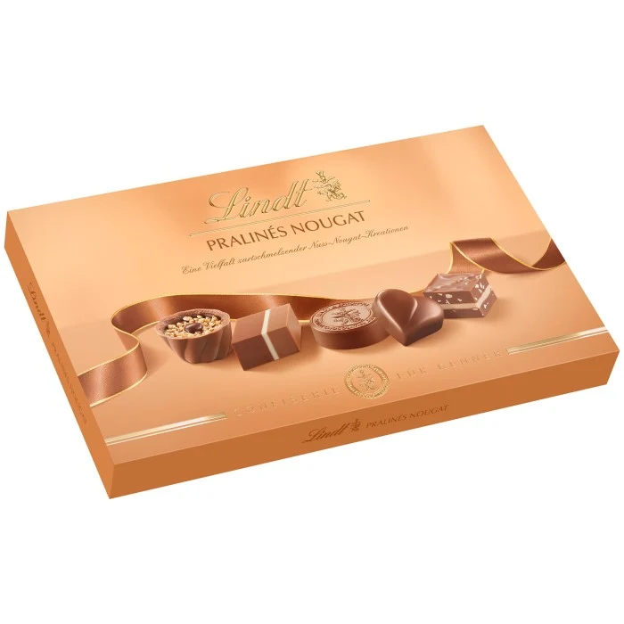 Lindt Pralinés Nougat Pralinenmischung 125g / 4.4oz