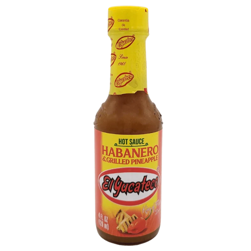 El Yucateco Hot Sauce – Habanero & Grilled Pineapple 120ml