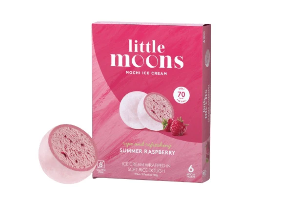 Frozen Little Moons Ice Cream - Summer Raspberry 192gm