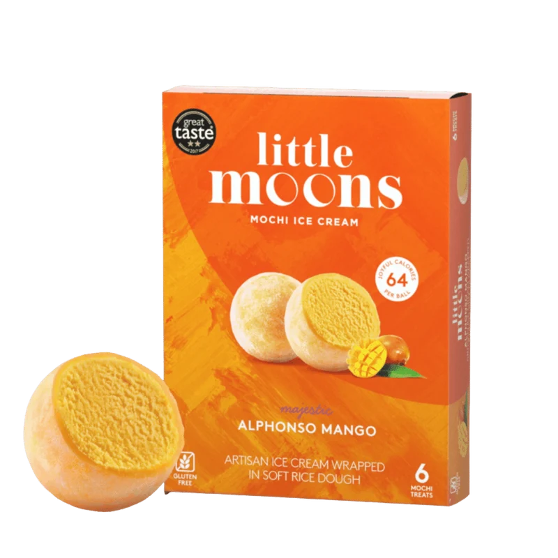Frozen Little Moons Mochi Ice Cream - Alphonso Mango 192gm