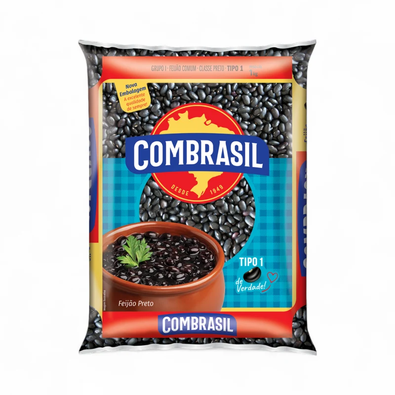 Combrasil – Feijão Preto (Schwarze Bohnen / Black Beans) 1kg