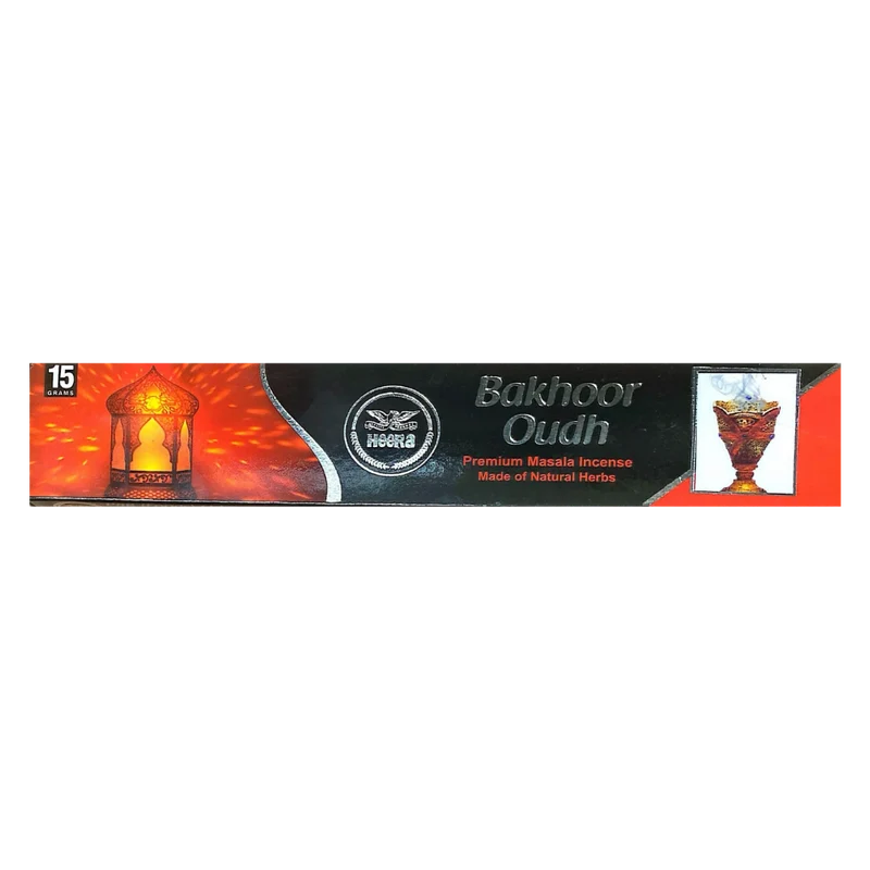 Heera Incense Sticks - Bakhoor Oudh 15gm
