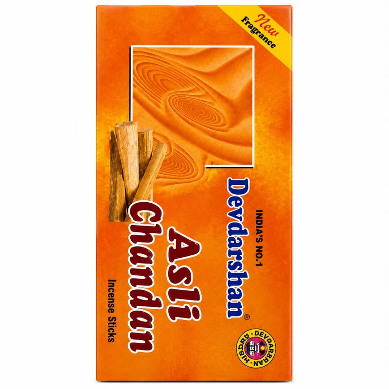 Devdarshan Incense Sticks - Asli Chandan 25gm
