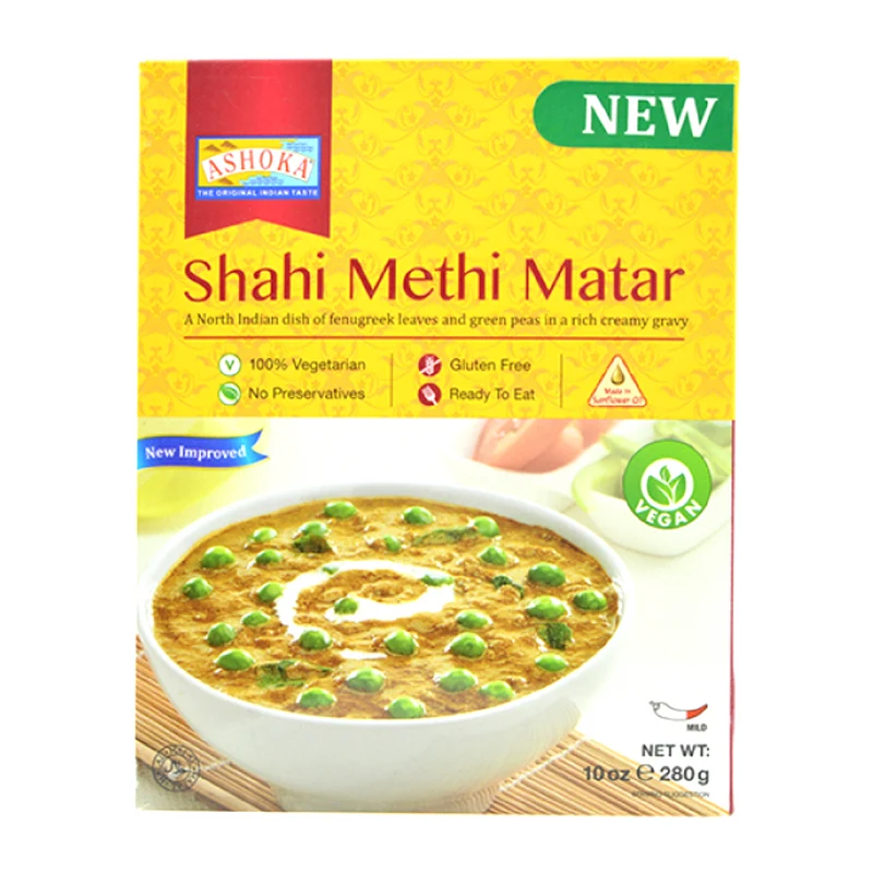 Ashoka Ready to Eat - Shahi Methi Matar 280gm