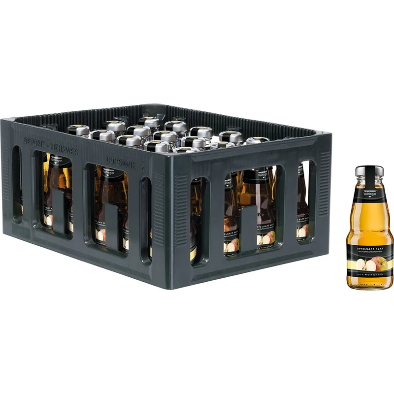 Vaihinger Apfelsaft klar 24x 0,2 Liter (MEHRWEG)