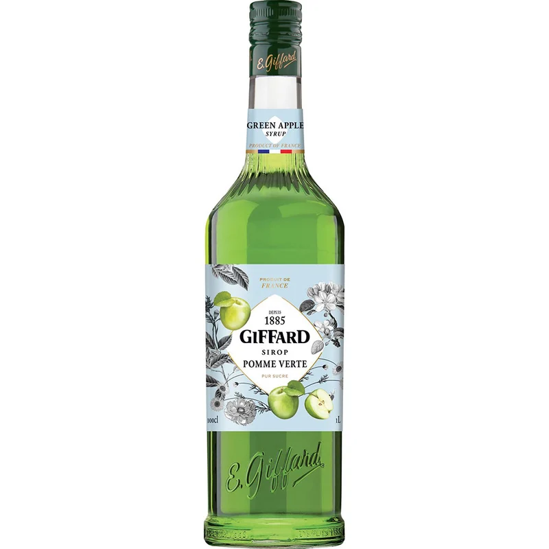 Giffard Grüner Apfel Sirup Pomme Verte 1 Liter