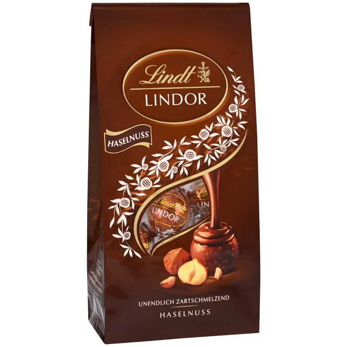 Lindt Lindor Schokoladen Kugeln Haselnuss 100g / 3.53oz