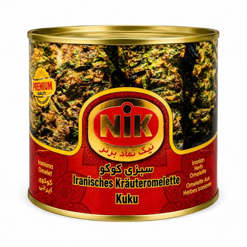 Nik - Iranisches Kräuteromelette Kuku (Persian Herb Omelette) 480gm
