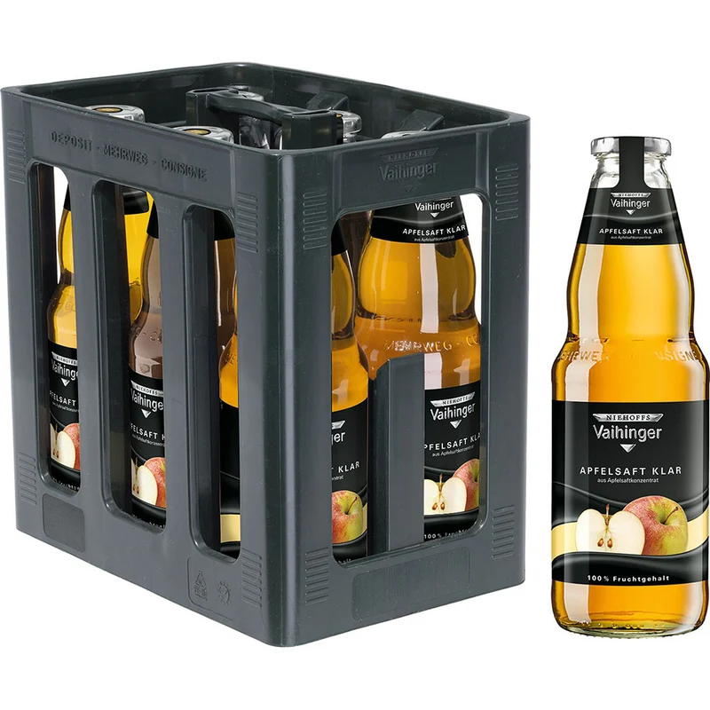 Vaihinger Apfelsaft 6x 1 Liter (MEHRWEG)