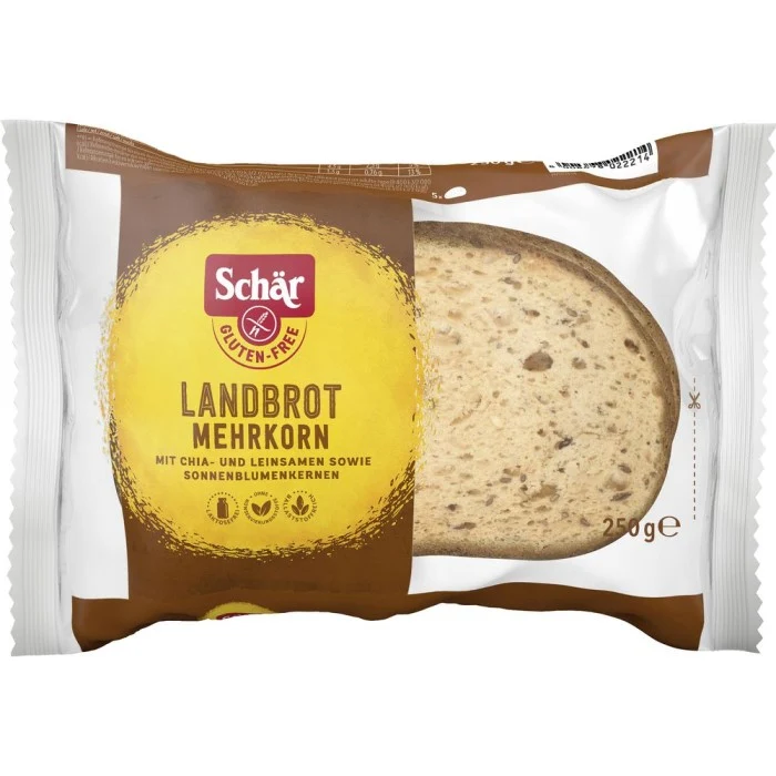 Schär Mehrkorn-Landbrot in Scheiben Glutenfrei 250g / 8.81oz