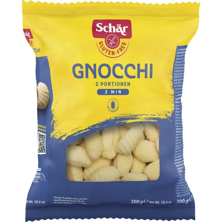 Schär Gnocchi Glutenfrei Laktosefrei Vegan 300g / 10.58oz