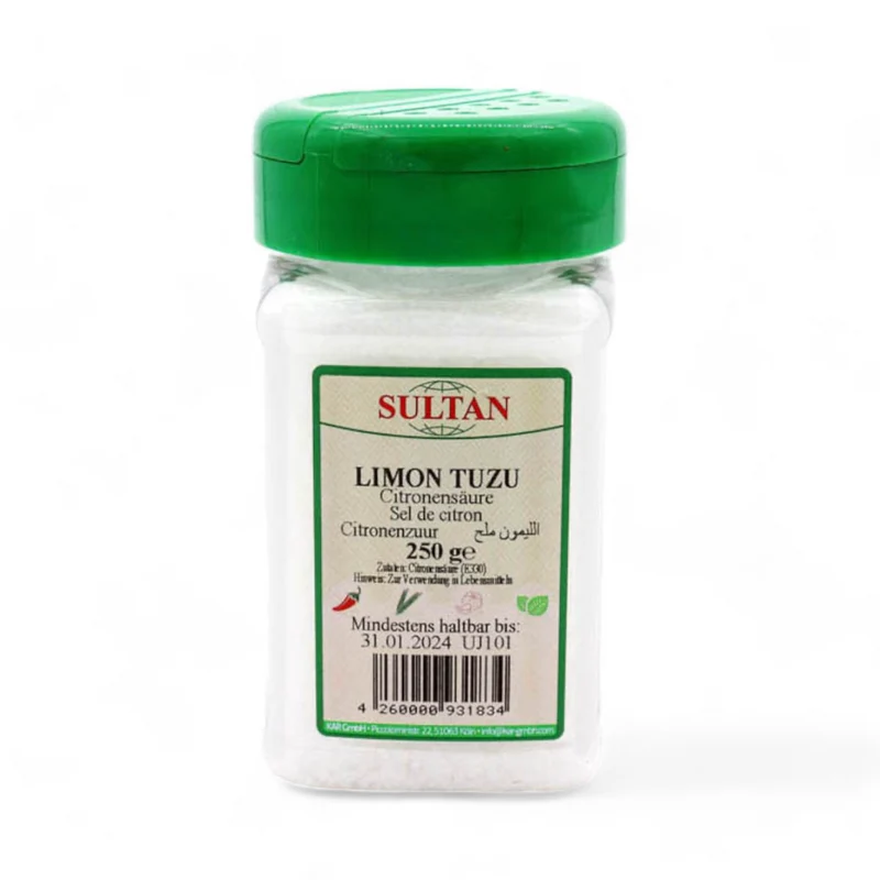 Sultan Limon Tuzu (Citronensäure) 250gm