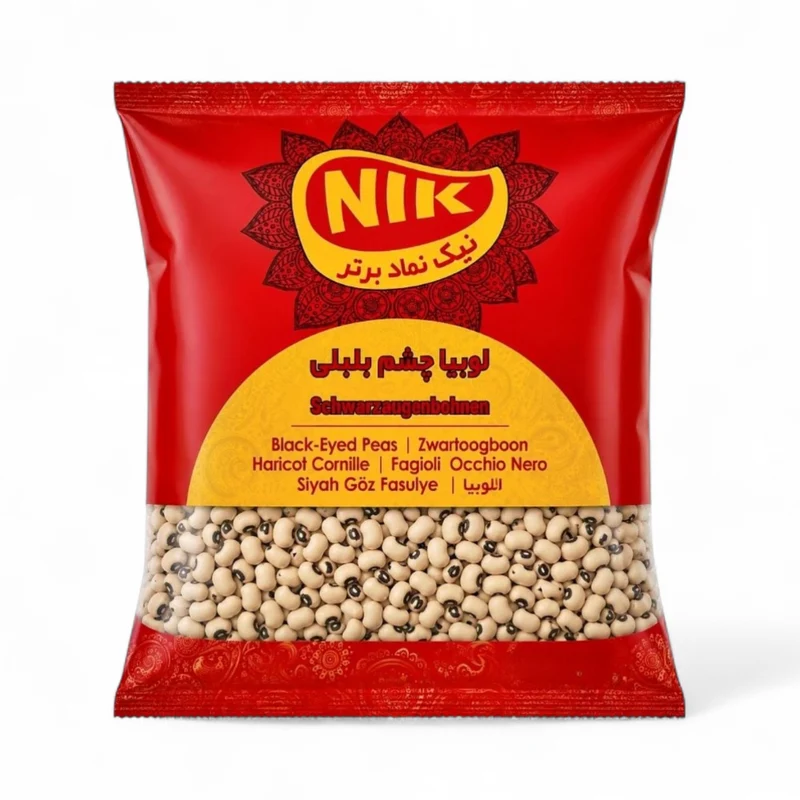 Nik Schwarzaugenbohnen (Black - Eyed Peas) 400gm
