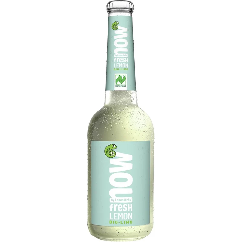 NOW Fresh Lemon Bio 10x 0,33 Liter (MEHRWEG)