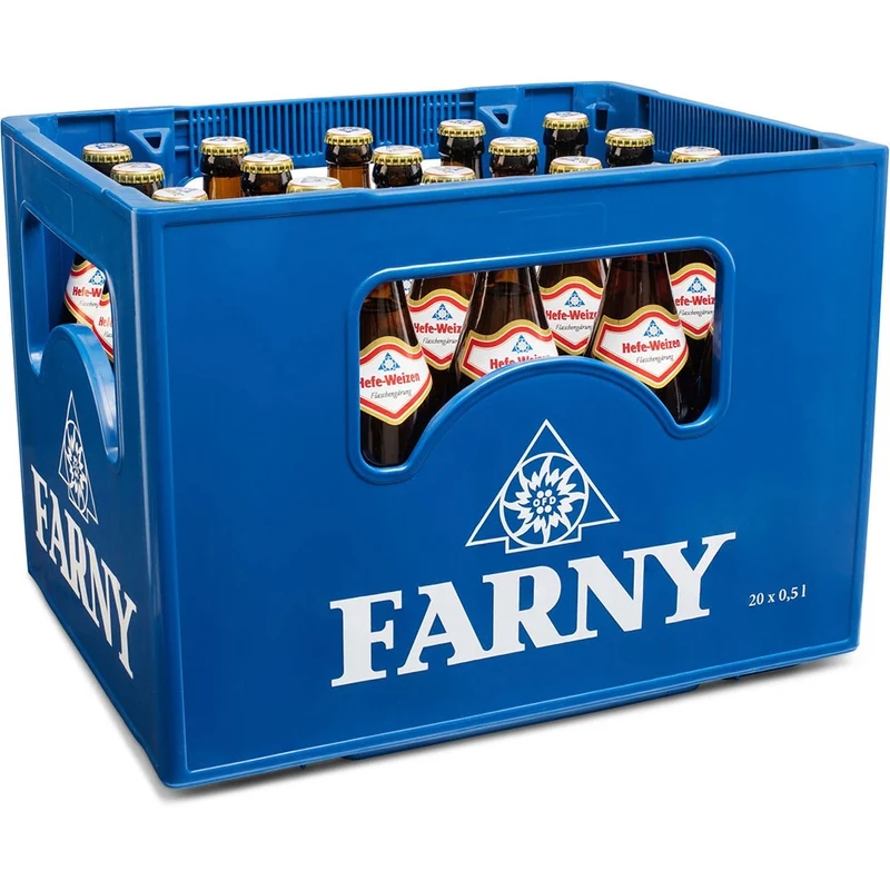 Farny Hefe-Weizen Hell 20x 0,5 Liter (MEHRWEG)