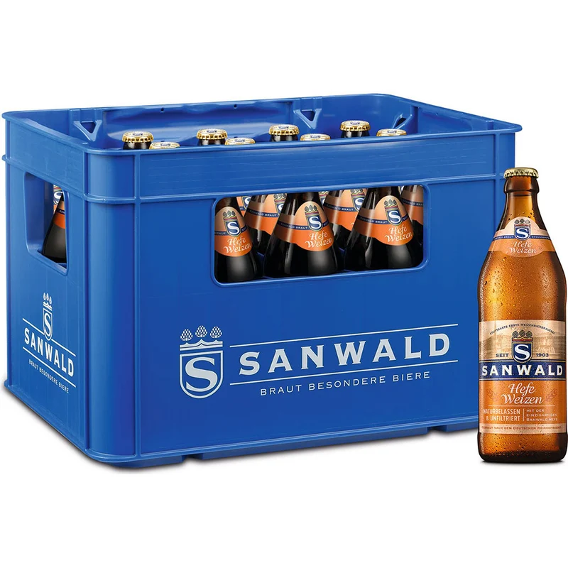 Sanwald Hefe-Weizen Hell 20x 0,5 Liter (MEHRWEG)
