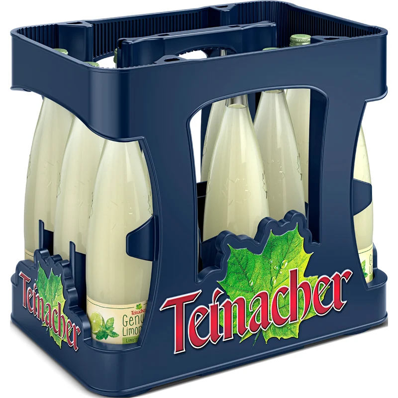 Teinacher Genuss-Limo Limette-Minze 12x 0,75 Liter (MEHRWEG)