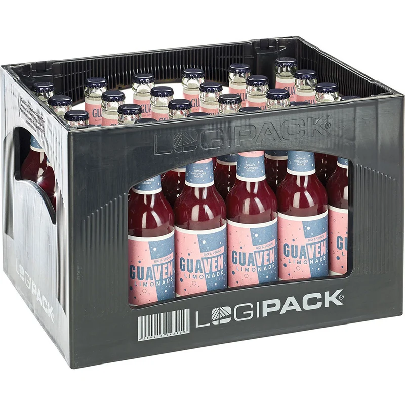 GUA Guave-Holunder-Minze Limo BIO & VEGAN 24x 0,33 Liter (MEHRWEG)