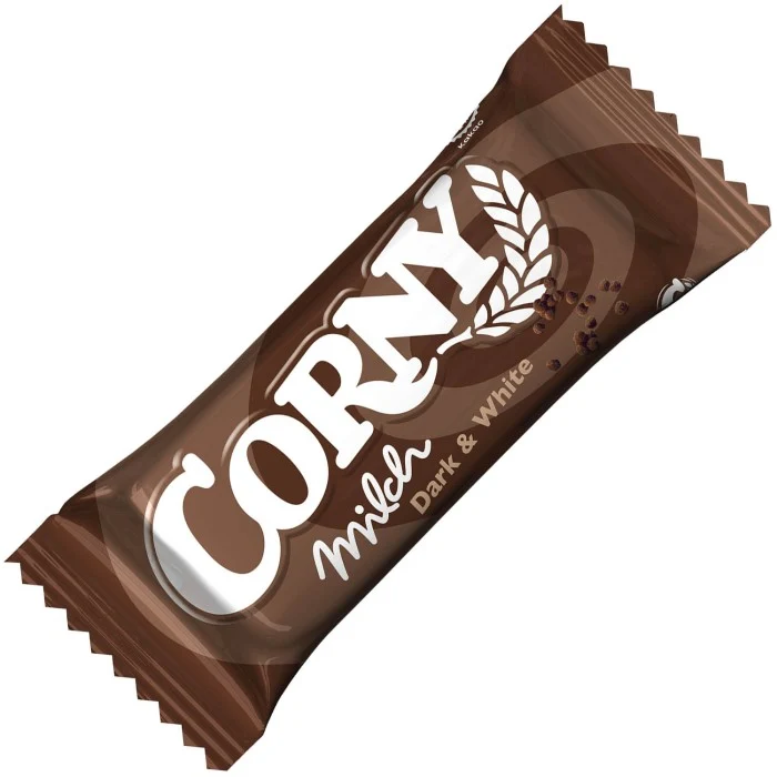Corny Müsliriegel Milch Dark & White 120g