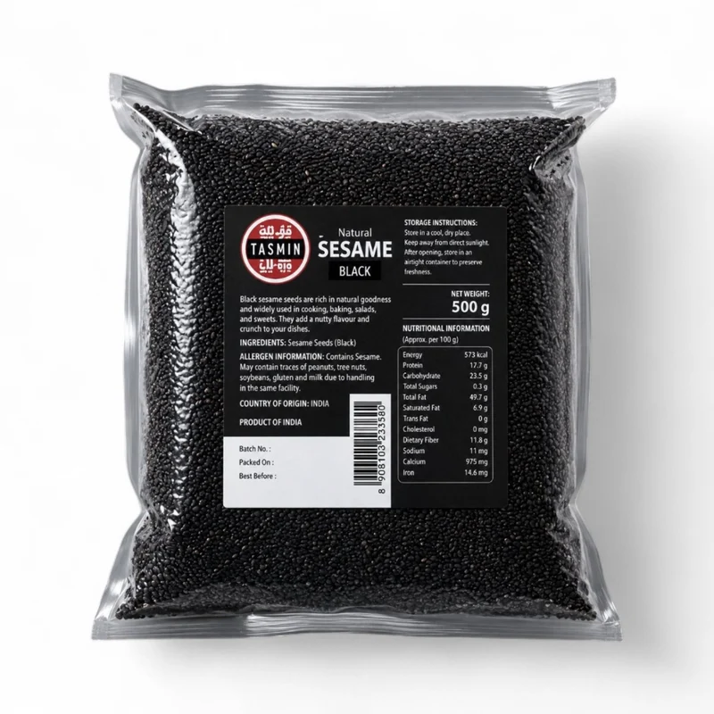 Ita-San Roasted Black Sesame Seeds 500gm