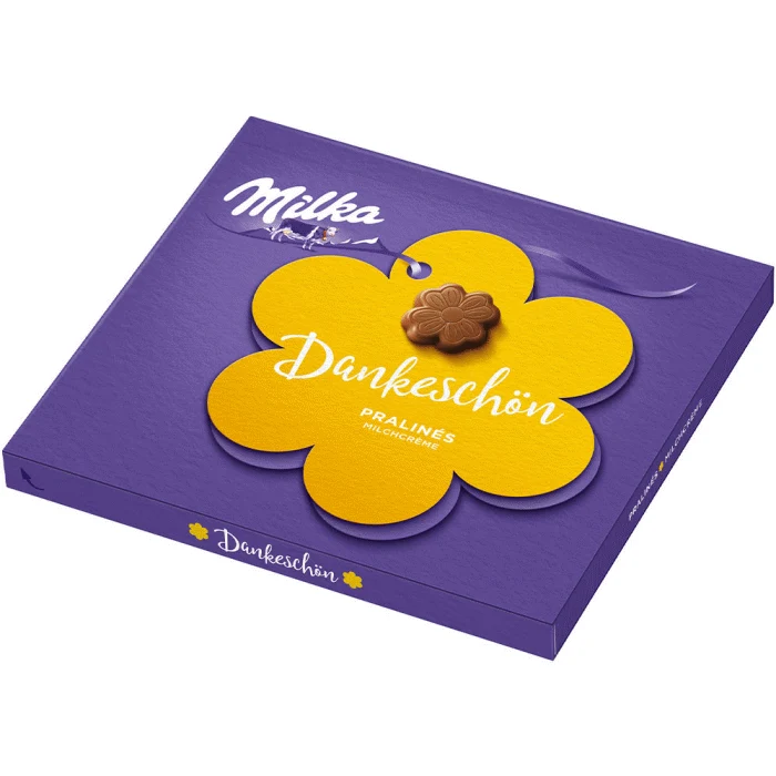 Milka Dankeschön Pralinés Milchcreme Schokolade Pralinen 110g