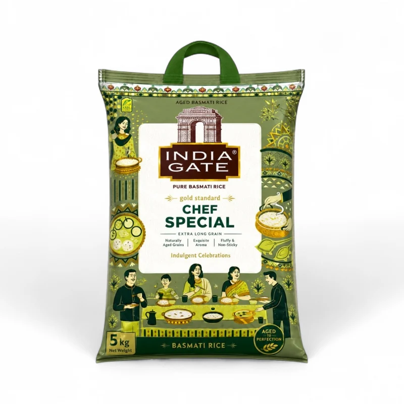 India Gate Basmati Rice - Chef Special 5kg