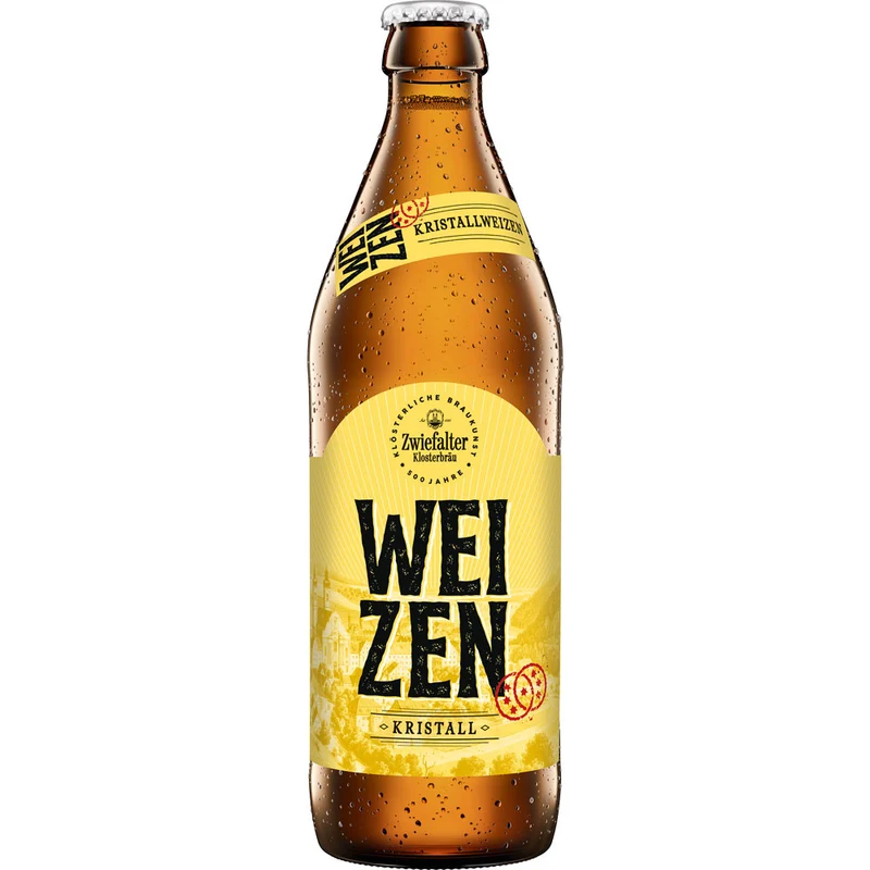 Zwiefalter Kristallweizen 20x 0,5 Liter (MEHRWEG)