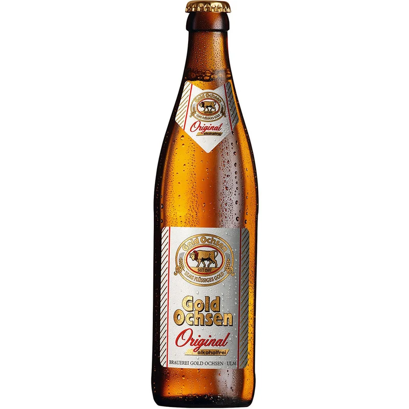 Gold Ochsen Original Alkoholfrei 24x 0,33 Liter (MEHRWEG)