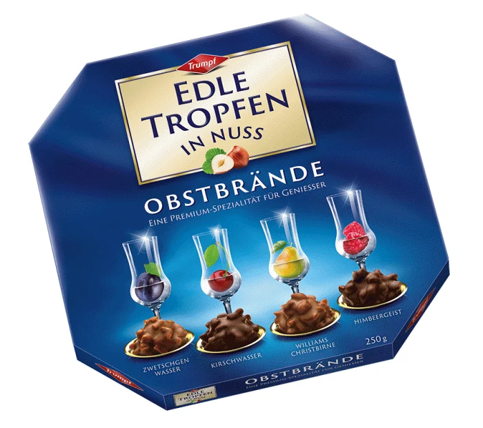 Trumpf Edle Tropfen in Nuss Obstbrände 200g
