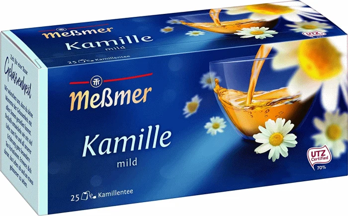 Meßmer Kamillentee 25 einzeln verpackte Teebeutel