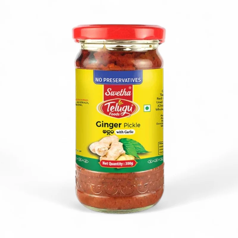 Swetha Telugu Foods - Ginger Pickle 300gm