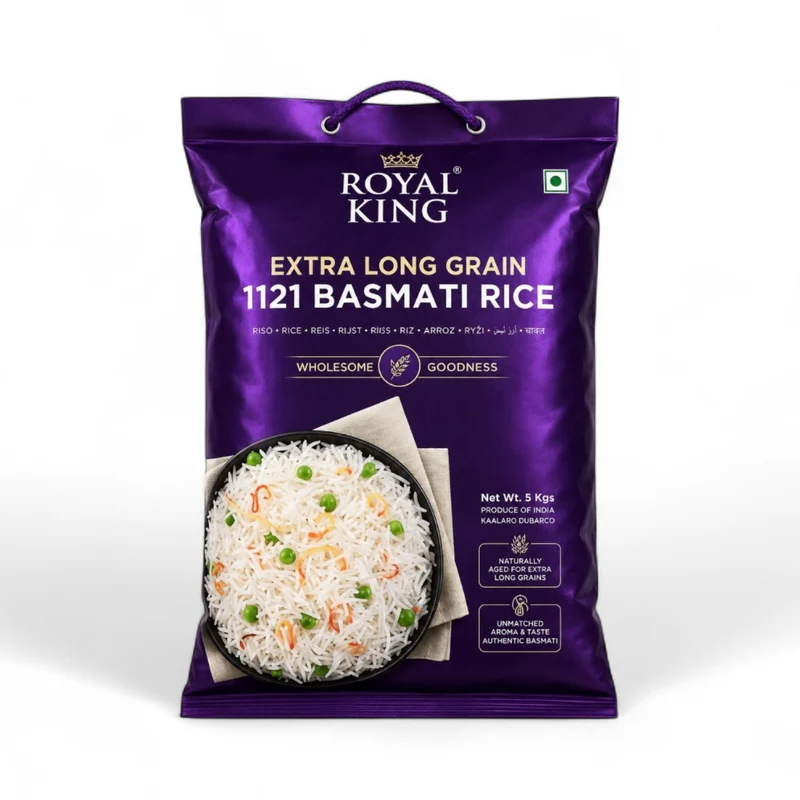 Royal King Basmati Rice - Extra Long Grain 5kg