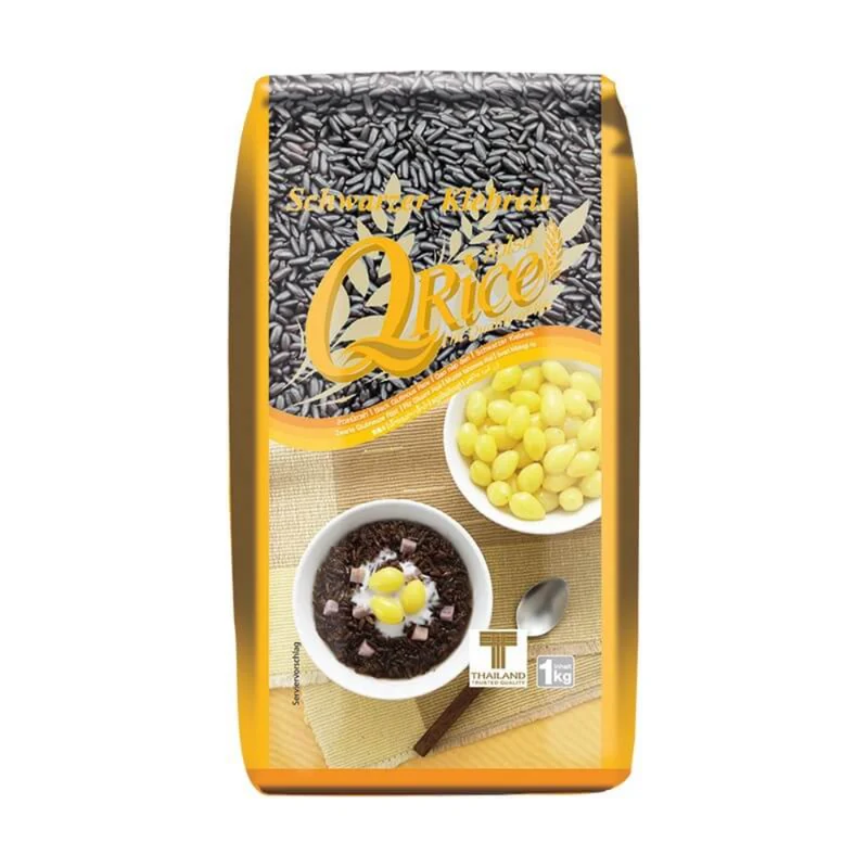 Q-Rice Black Glutinous Rice 1kg